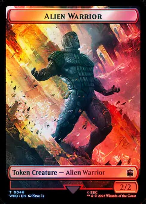 Alien Warrior Token