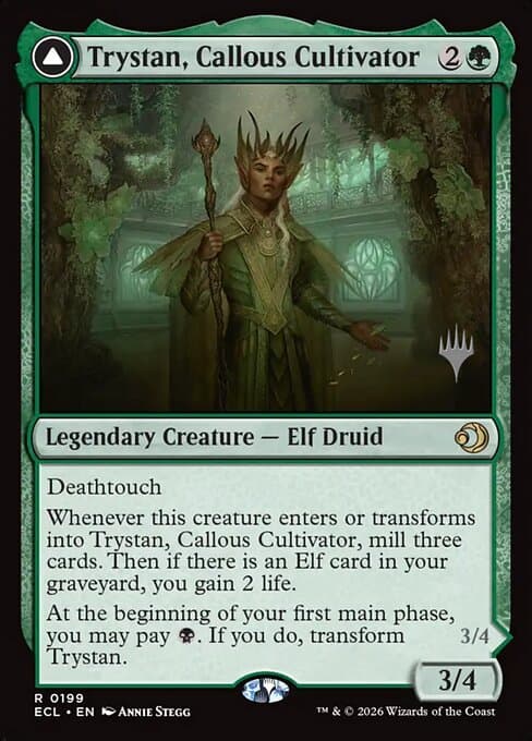 Trystan, Callous Cultivator // Trystan, Penitent Culler