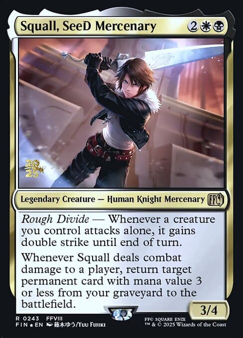 Squall, SeeD Mercenary