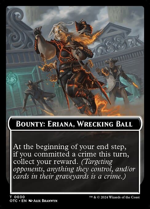Bounty: Eriana, Wrecking Ball // Wanted! Token