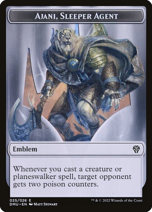 Ajani, Sleeper Agent Emblem Token