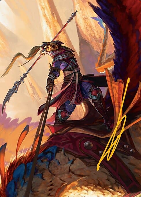 Dragonback Lancer // Dragonback Lancer Token