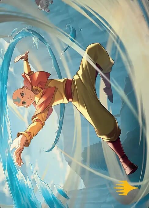 Aang, Swift Savior // Aang, Swift Savior Token