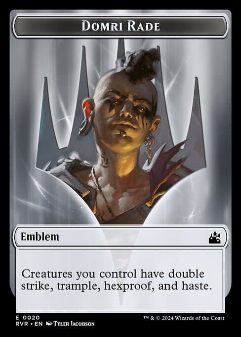 Domri Rade Emblem Token