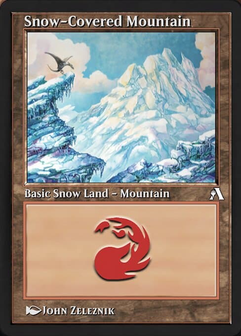 Snow-Covered Mountain
