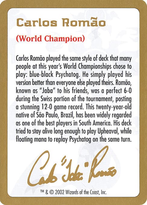 Carlos Romão Bio Token