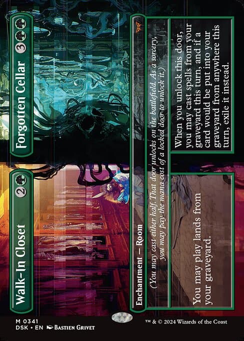 Walk-In Closet // Forgotten Cellar