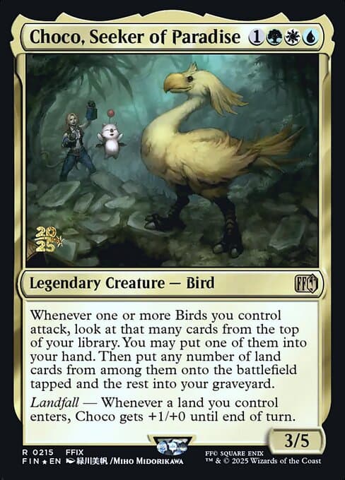 Choco, Seeker of Paradise