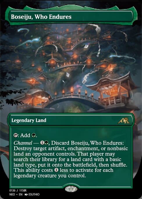 Boseiju, Who Endures