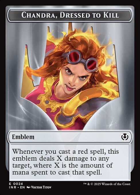 Chandra, Dressed to Kill Emblem Token