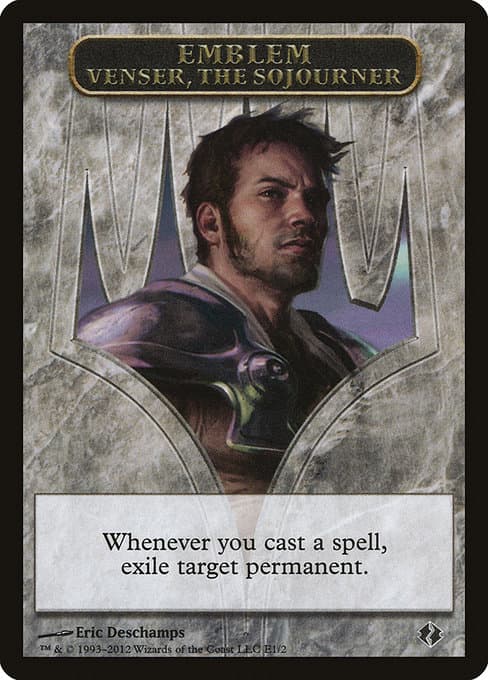 Venser, the Sojourner Emblem Token