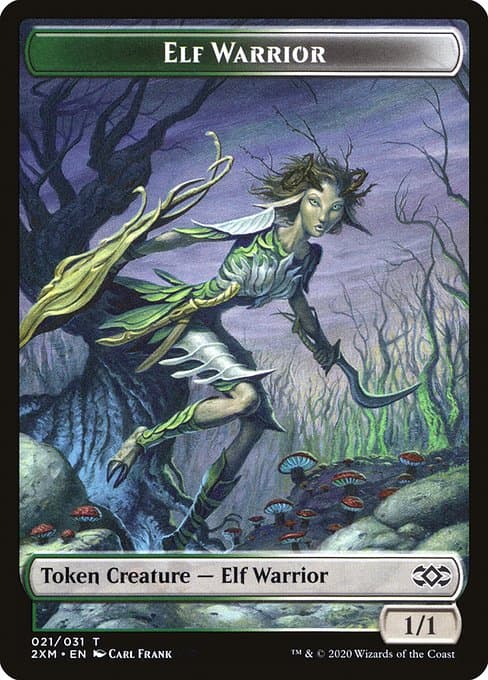 Elf Warrior Token