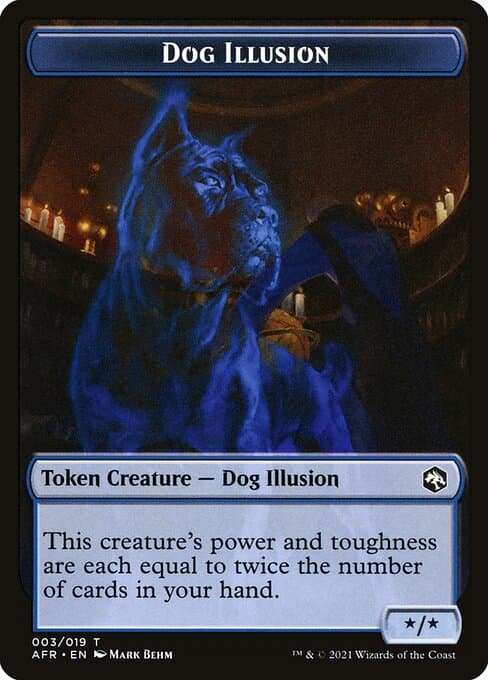 Dog Illusion Token