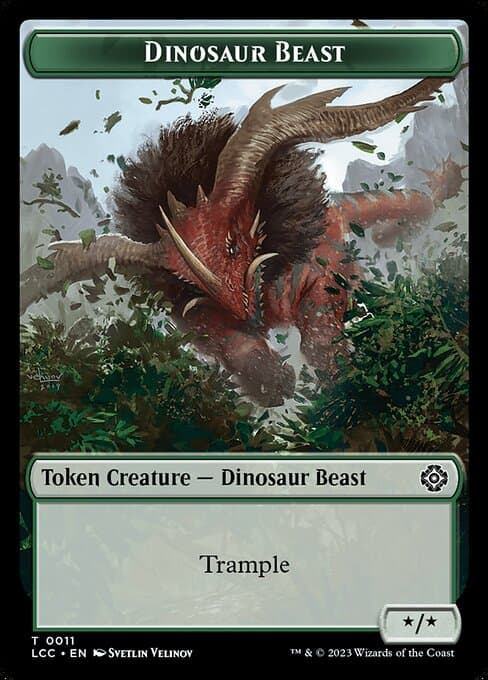 Dinosaur Beast Token