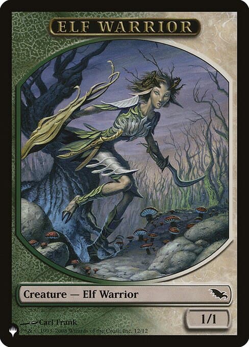 Elf Warrior Token