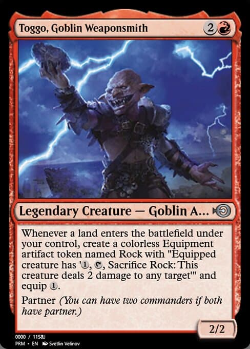 Toggo, Goblin Weaponsmith