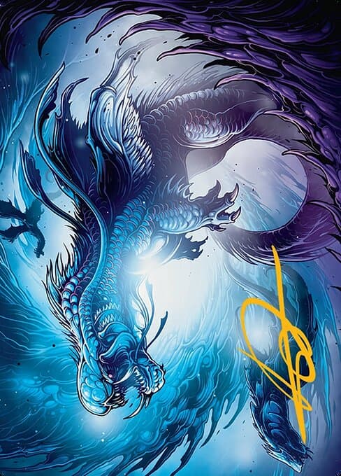 Roiling Dragonstorm // Roiling Dragonstorm Token