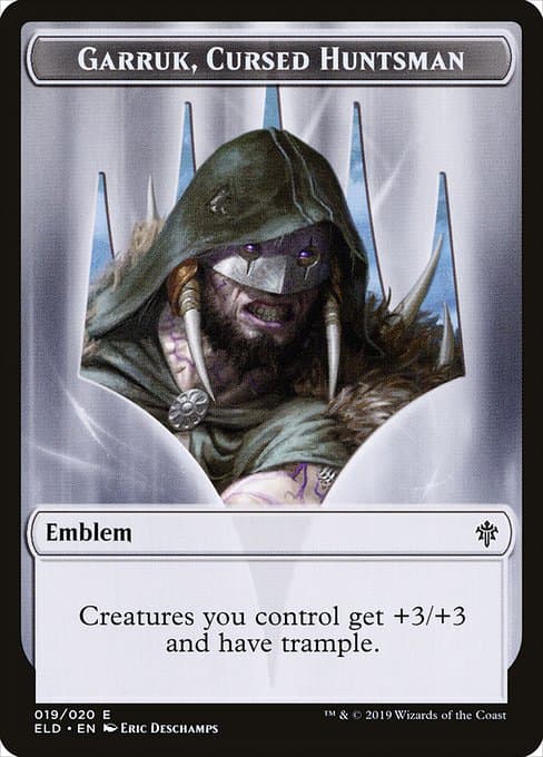 Garruk, Cursed Huntsman Emblem Token
