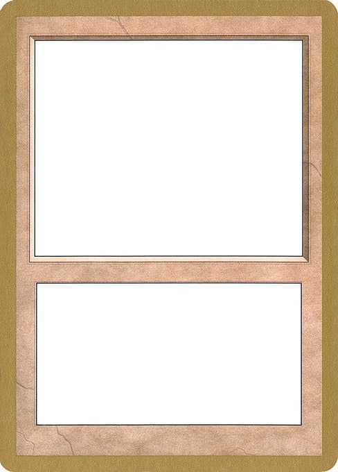 Blank Card Token
