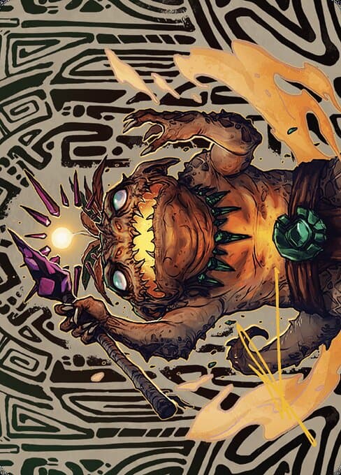 Zoyowa Lava-Tongue // Zoyowa Lava-Tongue Token