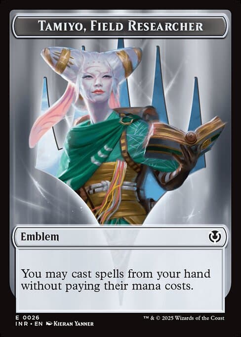 Tamiyo, Field Researcher Emblem Token
