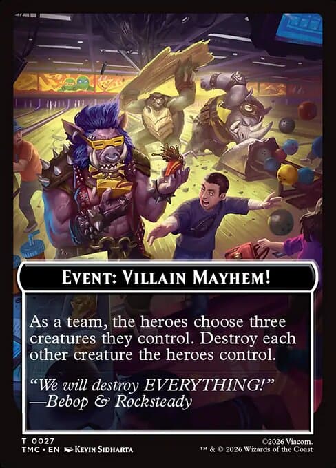 Event: Villain Mayhem! Token
