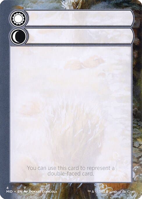 Double-Faced Substitute Card Token