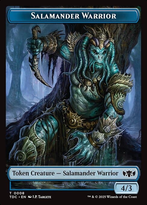 Salamander Warrior Token