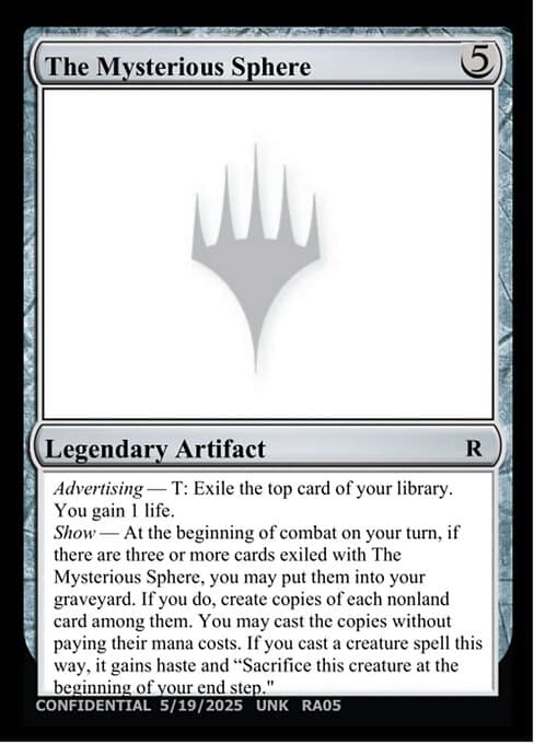 The Mysterious Sphere