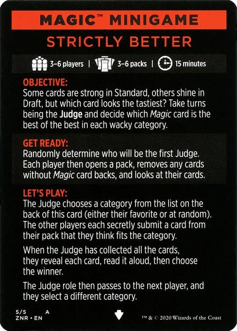 Strictly Better // Strictly Better (cont'd) Token