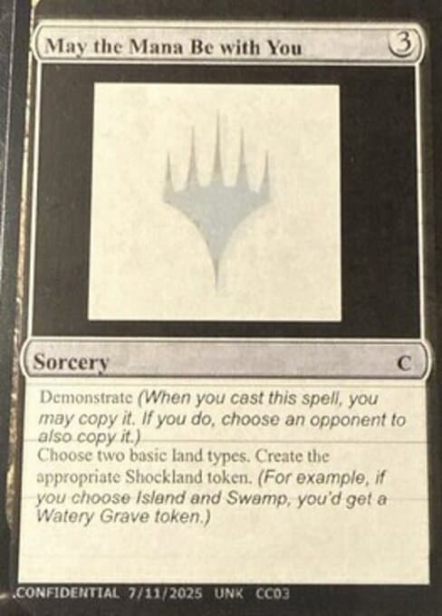 May the Mana Be with You