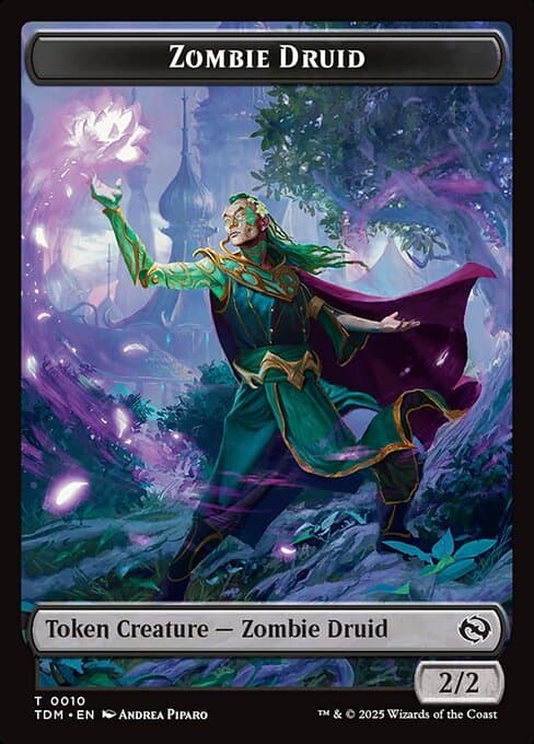 Zombie Druid Token