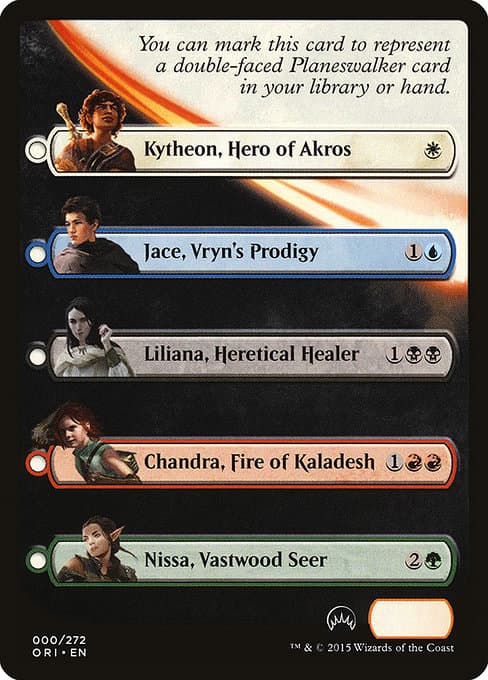 Magic Origins Checklist Token