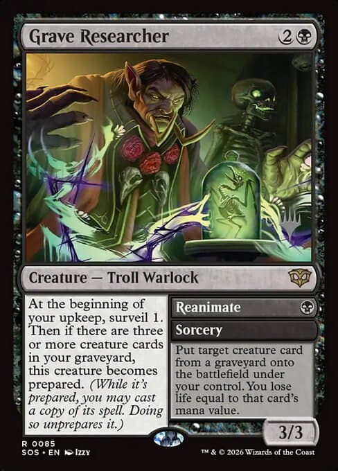 Grave Researcher // Reanimate