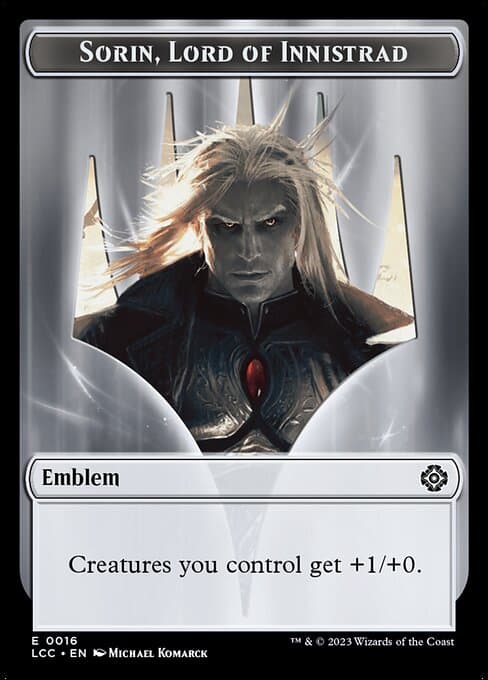 Sorin, Lord of Innistrad Emblem Token