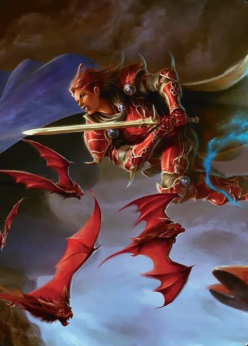 The Destined Warrior // The Destined Warrior Token