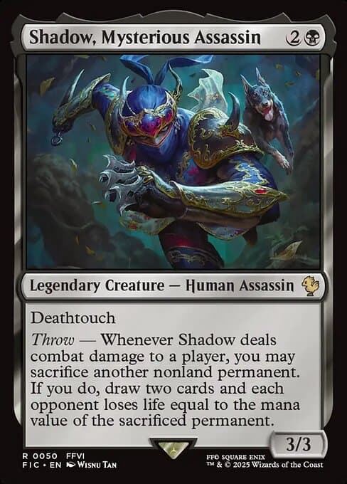 Shadow, Mysterious Assassin
