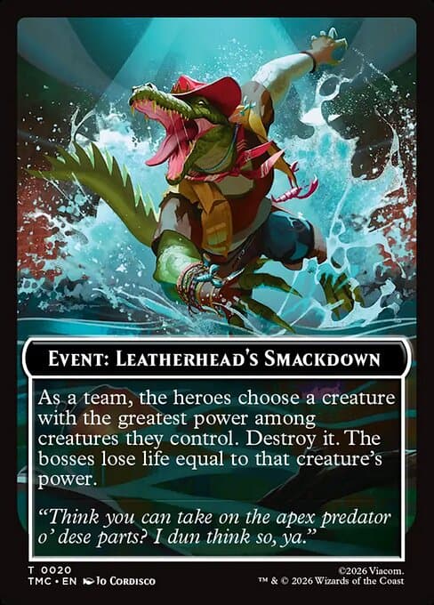 Event: Leatherhead's Smackdown Token