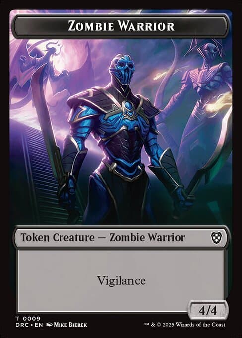 Zombie Warrior Token
