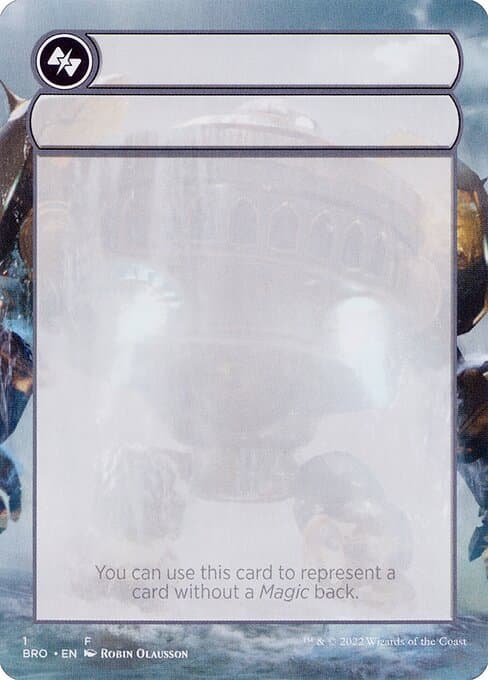 Double-Faced Substitute Card Token