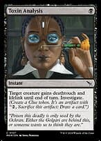 Toxin Analysis