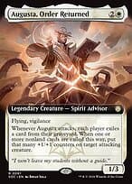 Augusta, Order Returned