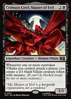 Crimson Cowl, Master of Evil