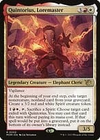 Quintorius, Loremaster