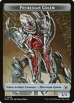 Phyrexian Golem Token