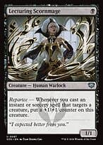 Lecturing Scornmage