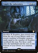 Empty the Laboratory