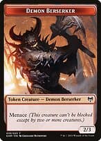 Demon Berserker Token