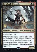Gev, Scaled Scorch