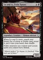 Lo and Li, Twin Tutors